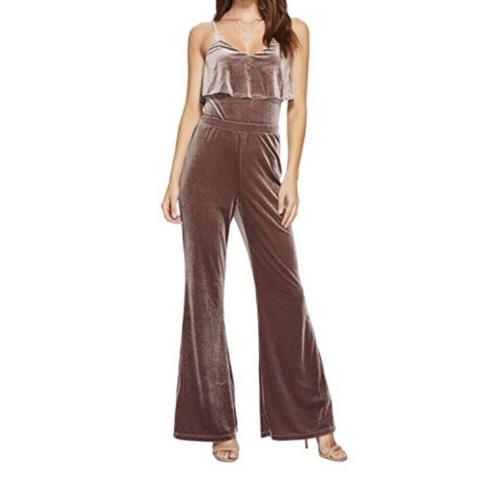 Jack by BB Dakota Velvet Jumpsuit size Medium